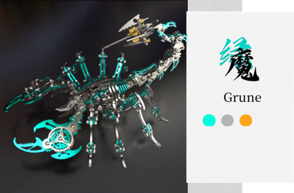 Scorpion™ — Puzzle 3D en Acier Inoxydable