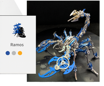 Scorpion™ — Puzzle 3D en Acier Inoxydable